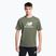 New Balance Essentials Stacked Logo Co men's training t-shirt green MT31541DON
