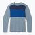 Men's Smartwool Thermal Merino Baselayer Colorblock Crew Boxed pewter blue thermal longsleeve