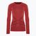 Women's thermal base layer sweatshirt Smartwool Intraknit Thermal Merino Baselayer Crew scarlet/black
