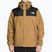 The North Face men's Antora utility brown/black rain jacket