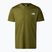 Men's training t-shirt The North Face Reaxion Red Box forest olive