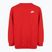 Children's sweatshirt Nike Sportswear Club Fleece university red/white