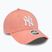 Women's New Era Jersey 9Forty New York Yankees baseball cap pastel pink