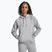 Under Armour women's Rival Fleece Hoodie mod gray light heather/white