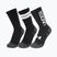 Under Armour Perf Tech Nov Crew 3P training socks black/black/white