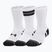 Under Armour Perf Tech Nov Crew 3P white/white/black training socks