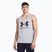 Men's tank top Under Armour Sportstyle Logo steel light heather/black