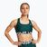 Under Armour HG Authentics Mid Branded hydro teal/white fitness bra