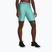 Under Armour women's shorts HG Authentics 8in radial turquoise/white