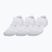 Socks Under Armour Perf Tech Pro 3 Pack white/white/mod gray
