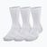 Socks Under Armour Perf Tech Pro 3 Pack Crew white/white/mod gray