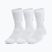 Socks Under Armour Training Cotton Crew 3 pairs white/white/black