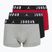 Men's boxers Nike Jrdan JHM Flight Cotton Trunk 3 pairs gym red/black