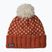 Patagonia Snowbelle winter beanie offset dot/burnished red