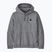 Men's sweatshirt Patagonia Chouinard Crest Uprisal Hoody gravel heather