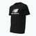 Men's New Balance Stacked Logo t-shirt black