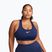 Training bra Nike Swoosh Medium Support midnight navy/white