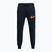 Men's Nike Club Fleece Joggers black/black/safety orange trousers