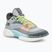 SKECHERS SKX Resagrip men's basketball shoes gray/yellow