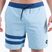 Men's Hurley Phantom Eco Block Party Volley 17" blue dream swim shorts