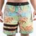 Men's Hurley Phantom Eco Block Party Volley 17" pineapple swim shorts