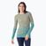Women's thermal base layer sweatshirt Smartwool Intraknit Thermal Merino Base Layer Pattern Crew cascade