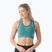 Smartwool Intraknit Racerback thermal bra emerald green heather