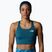 The North Face Flex Reversible mallard blue micro half training bra