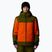 Men's ski jacket The North Face Mount Bre orange/forest olive