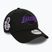 Men's New Era Side Patch 9Forty Los Angeles Lakers baseball cap black