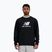 Men's New Balance Stacked Logo French Terry Crew sweatshirt black