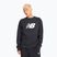 Men's sweatshirt New Balance Sport Core Brushed Crew black/white