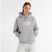 Women's New Balance Fleece Hoodie athletic grey