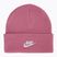 Children's winter hat Nike Peak Magic flamingo/white
