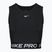 Women's training tank top Nike Pro Dri-Fit black/white