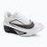 Men's running shoes Nike Zoom Fly 6 white/smoke grey/metallic silver/black