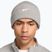 Winter hat Nike Peak Swoosh Beanie dark grey heather/white