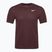 Men's Nike Miler Dri-Fit UV burgundy crush running shirt