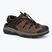 SKECHERS men's Tresmen Menard brown sandals