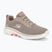Women's SKECHERS Go Walk 7 Clear Path taupe/pink shoes