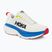 HOKA Bondi 8 men's running shoes blanc de blanc/virtual blue