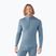 Men's thermal sweatshirt Smartwool Classic Thermal Merino Base Layer 1/4 Zip Boxed pewter blue h