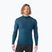 Men's Smartwool Intraknit Thermal Merino Base Layer 1/4 Zip sweatshirt twilight blue