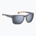 Men's Polaroid PLD 7052/S matte grey/silver mirror polarized high contrast sunglasses