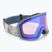 Ski goggles Smith Blazer granite blue/blue sensor mirror