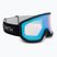 Ski goggles Smith Transfer black/blue sensor mirror