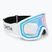 Ski goggles Smith Transfer white/blue sensor mirror