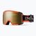 Ski goggles Smith Squad cinder chop up/chrp sun black gold mirror/clear