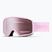 Ski goggles Smith Tribute S2 pink frost/ignitor mirror antifog
