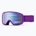 Ski goggles Smith Tribute S1 fresh purple/blue sensor mirror antifog